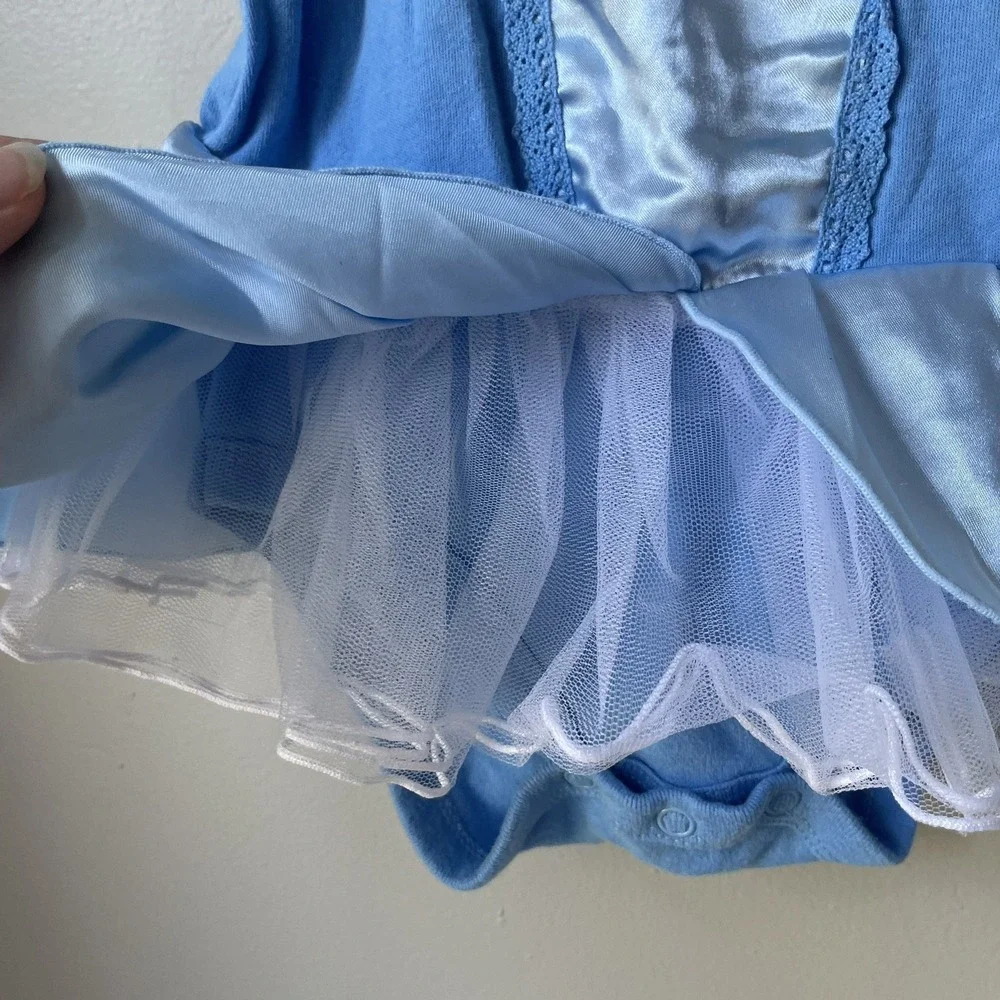 Disney Baby‎ Cinderella Baby Girl Costume Blue Halloween Size 12-18 Months
